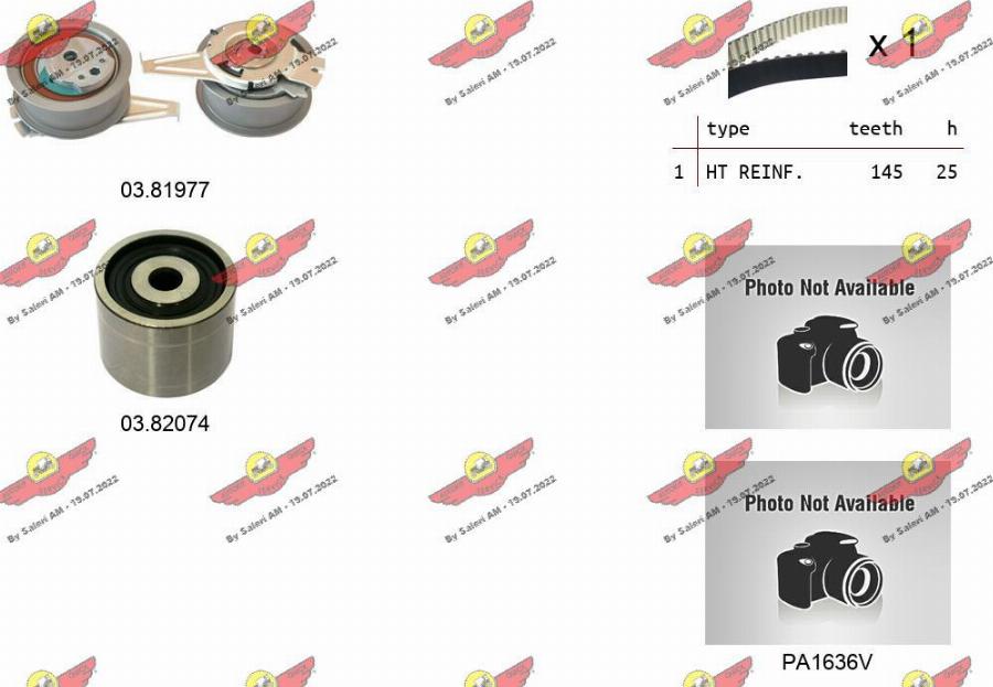 Autokit 04.5370PA2 - Wasserpumpe + Zahnriemensatz alexcarstop-ersatzteile.com