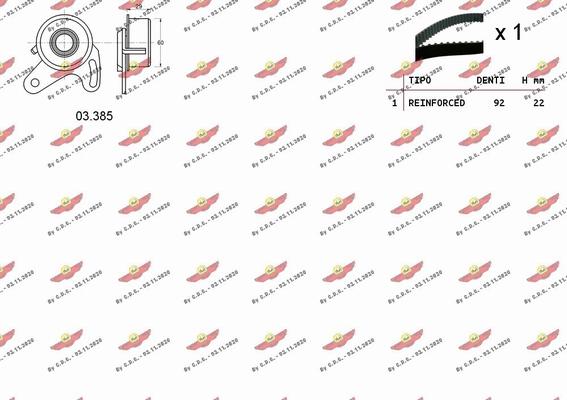 Autokit 04.5295 - Zahnriemensatz alexcarstop-ersatzteile.com