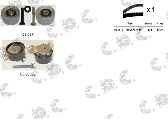 Autokit 04.5243 - Zahnriemensatz alexcarstop-ersatzteile.com