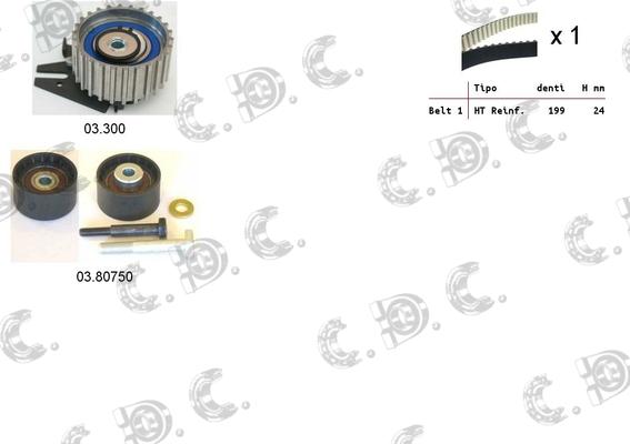 Autokit 04.5247 - Zahnriemensatz alexcarstop-ersatzteile.com