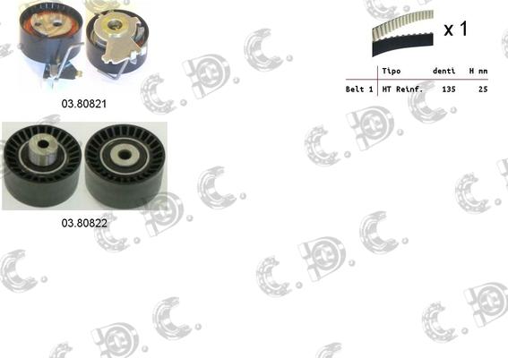 Autokit 04.5269 - Zahnriemensatz alexcarstop-ersatzteile.com