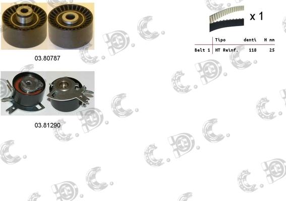 Autokit 04.5264 - Zahnriemensatz alexcarstop-ersatzteile.com