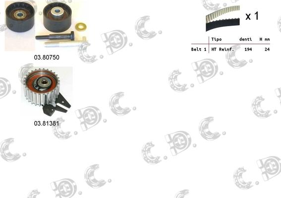 Autokit 04.5283 - Zahnriemensatz alexcarstop-ersatzteile.com