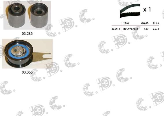 Autokit 04.5221 - Zahnriemensatz alexcarstop-ersatzteile.com