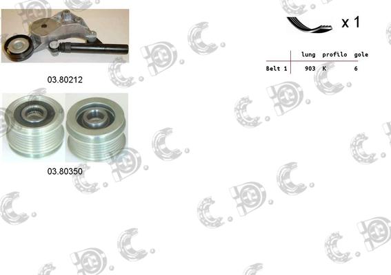 Autokit 06.0109 - Keilrippenriemensatz alexcarstop-ersatzteile.com