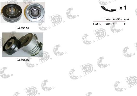 Autokit 06.0114 - Keilrippenriemensatz alexcarstop-ersatzteile.com