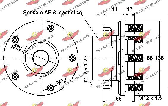 Autokit 01.97814 - Radlagersatz alexcarstop-ersatzteile.com