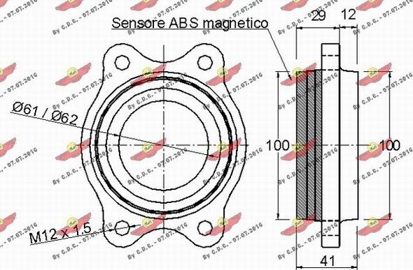 Autokit 01.97717 - Radlagersatz alexcarstop-ersatzteile.com