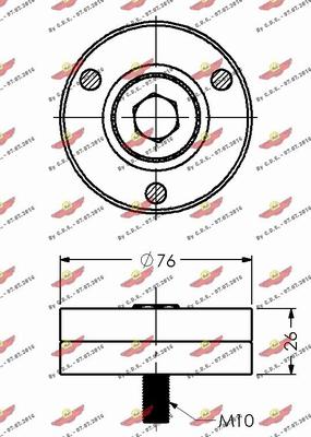 Autokit 03.558 - Umlenk / Führungsrolle, Keilrippenriemen alexcarstop-ersatzteile.com