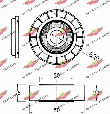 Autokit 03.165 - Umlenk / Führungsrolle, Keilrippenriemen alexcarstop-ersatzteile.com