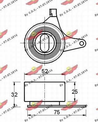 Autokit 03.314 - Spannrolle, Zahnriemen alexcarstop-ersatzteile.com