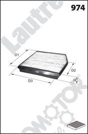 Automotor France LATK08 - Filter, Innenraumluft alexcarstop-ersatzteile.com