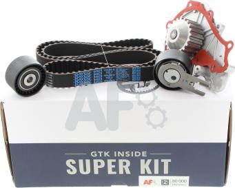 Automotor France STK4980 - Wasserpumpe + Zahnriemensatz alexcarstop-ersatzteile.com