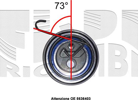 Autoteam A07716 - Spannrolle, Zahnriemen alexcarstop-ersatzteile.com