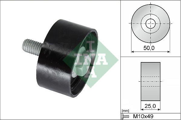 Autoteam AA1285 - Umlenk / Führungsrolle, Zahnriemen alexcarstop-ersatzteile.com