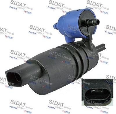 Autoteam E5125 - Waschwasserpumpe, Scheibenreinigung alexcarstop-ersatzteile.com