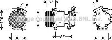 Ava Quality Cooling RT K331 - Kompressor, Klimaanlage alexcarstop-ersatzteile.com