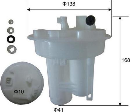 Azumi FST27003 - Filter, Kraftstoff-Fördereinheit alexcarstop-ersatzteile.com