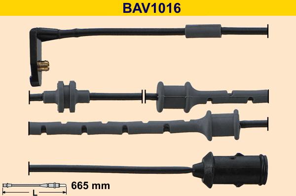 Barum BAV1016 - Warnkontakt, Bremsbelagverschleiß alexcarstop-ersatzteile.com