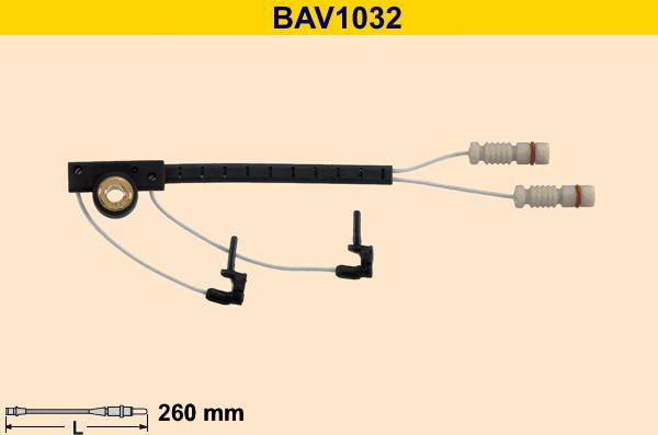 Barum BAV1032 - Warnkontakt, Bremsbelagverschleiß alexcarstop-ersatzteile.com