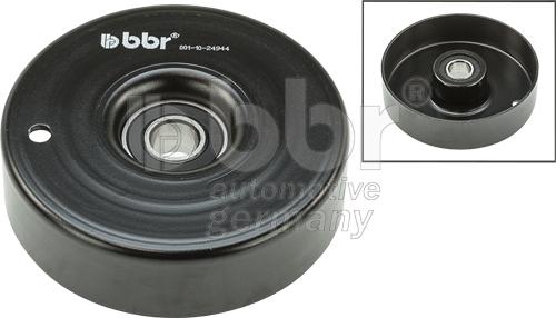 BBR Automotive 001-10-24944 - Umlenk / Führungsrolle, Keilrippenriemen alexcarstop-ersatzteile.com