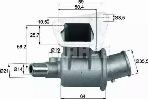 Behr TI 189 83D - Thermostat, Kühlmittel alexcarstop-ersatzteile.com