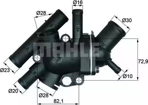 Behr TI 134 88 - Thermostat, Kühlmittel alexcarstop-ersatzteile.com