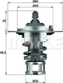 Behr TX 65 77 - Thermostat, Kühlmittel alexcarstop-ersatzteile.com