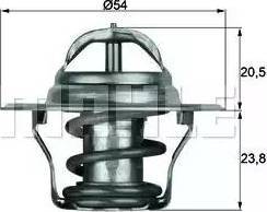 Behr TX 14 87D - Thermostat, Kühlmittel alexcarstop-ersatzteile.com