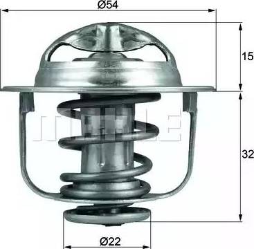 Behr TX 120 89D - Thermostat, Kühlmittel alexcarstop-ersatzteile.com