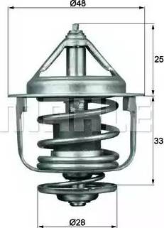 Behr TX 87 77D - Thermostat, Kühlmittel alexcarstop-ersatzteile.com