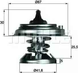 Behr TX 29 80D - Thermostat, Kühlmittel alexcarstop-ersatzteile.com