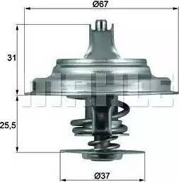 Behr TX 25 80D - Thermostat, Kühlmittel alexcarstop-ersatzteile.com