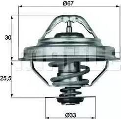 Behr TX 28 92D - Thermostat, Kühlmittel alexcarstop-ersatzteile.com