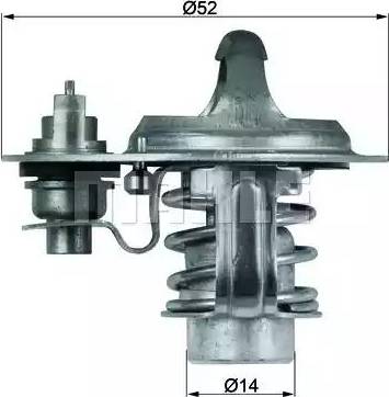 Behr TX 76 88D - Thermostat, Kühlmittel alexcarstop-ersatzteile.com