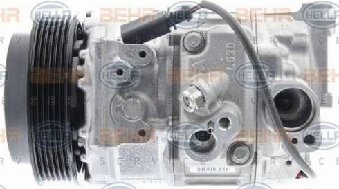 BEHR HELLA Service 8FK 351 006-381 - Kompressor, Klimaanlage alexcarstop-ersatzteile.com