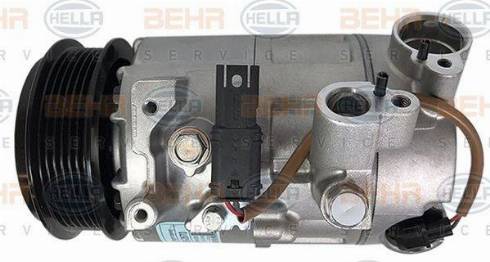 BEHR HELLA Service 8FK 351 002-861 - Kompressor, Klimaanlage alexcarstop-ersatzteile.com