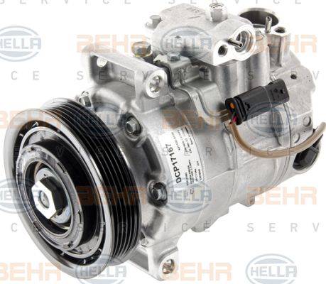 BEHR HELLA Service 8FK 351 007-171 - Kompressor, Klimaanlage alexcarstop-ersatzteile.com