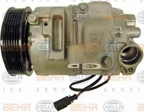 BEHR HELLA Service 8FK 351 316-991 - Kompressor, Klimaanlage alexcarstop-ersatzteile.com