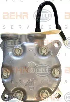 BEHR HELLA Service 8FK 351 134-161 - Kompressor, Klimaanlage alexcarstop-ersatzteile.com