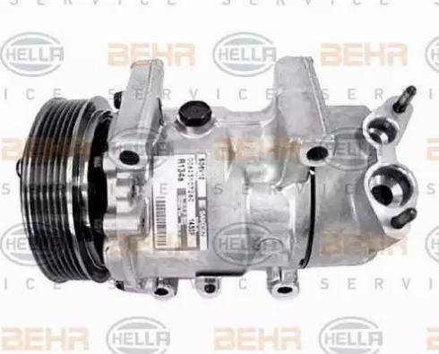 BEHR HELLA Service 8FK 351 134-831 - Kompressor, Klimaanlage alexcarstop-ersatzteile.com