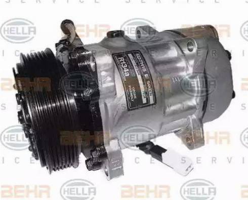 BEHR HELLA Service 8FK 351 126-361 - Kompressor, Klimaanlage alexcarstop-ersatzteile.com