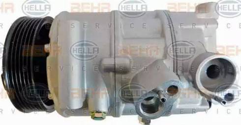 BEHR HELLA Service 8FK 351 322-741 - Kompressor, Klimaanlage alexcarstop-ersatzteile.com