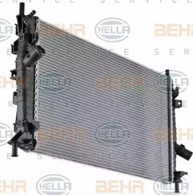 BEHR HELLA Service 8MK 376 764-261 - Kühler, Motorkühlung alexcarstop-ersatzteile.com