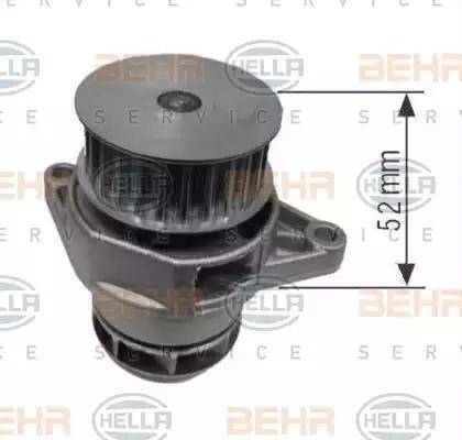 BEHR HELLA Service 8MP 376 800-064 - Wasserpumpe alexcarstop-ersatzteile.com