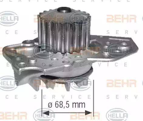 BEHR HELLA Service 8MP 376 803-144 - Wasserpumpe alexcarstop-ersatzteile.com