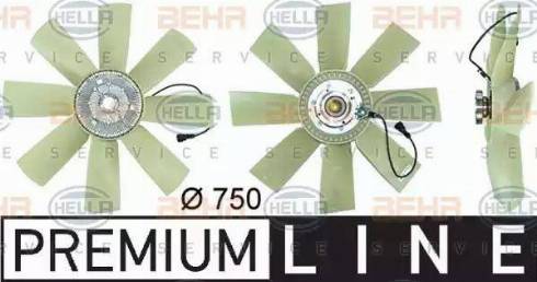 BEHR HELLA Service 8MV 376 731-481 - Lüfter, Motorkühlung alexcarstop-ersatzteile.com