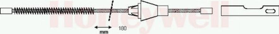 BENDIX 432978 B - Seilzug, Feststellbremse alexcarstop-ersatzteile.com