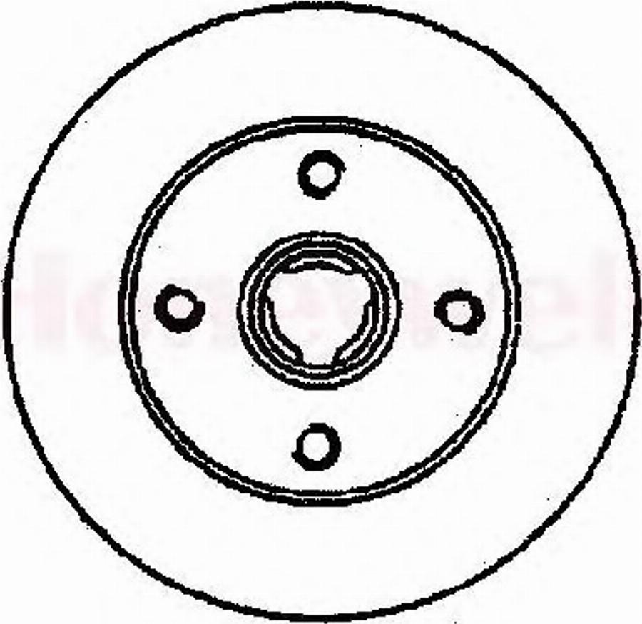 BENDIX 561460 B - Bremsscheibe alexcarstop-ersatzteile.com