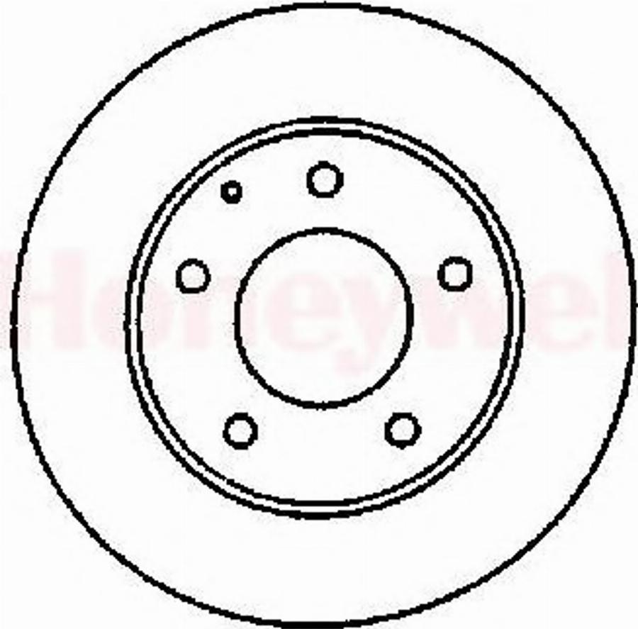 BENDIX 561664B - Bremsscheibe alexcarstop-ersatzteile.com